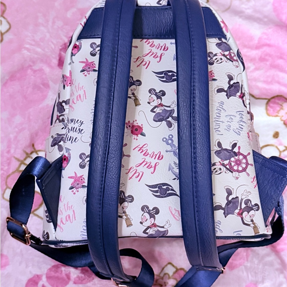 Disney Cruiseline Free as the Sea Loungefly Backpack - Picture 2 of 6